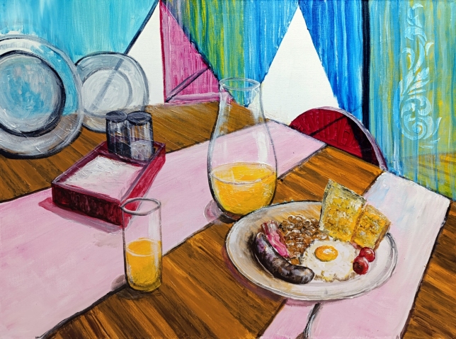 Painting for sale online - English breakfast