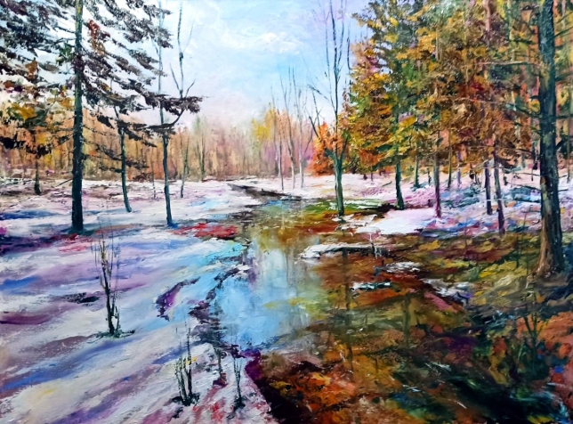 Painting for sale online - April