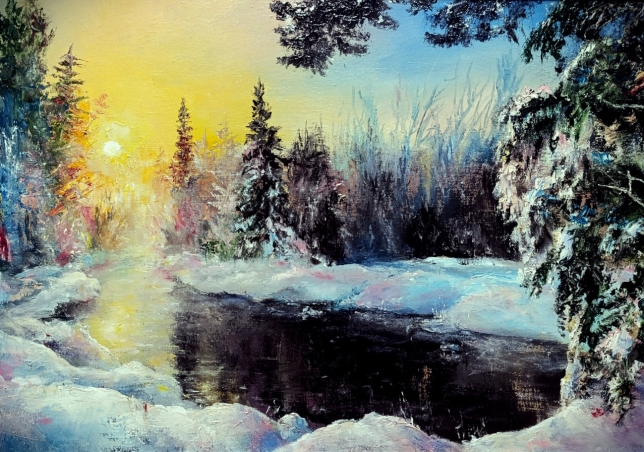 Painting for sale online - Dawn