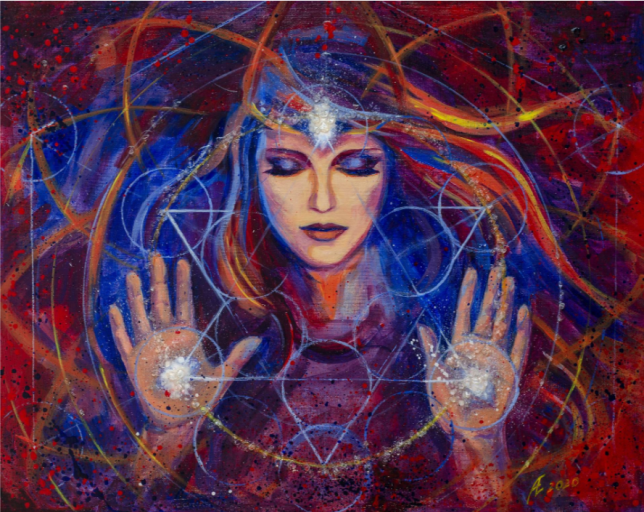 Painting for sale online - I see i feel i know