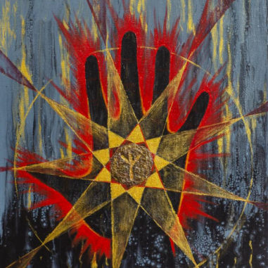 Painting for sale online - Protection hand