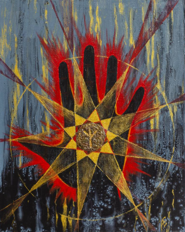 Painting for sale online - Protection hand