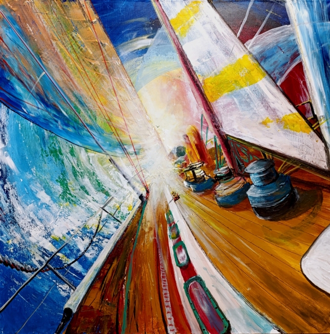 Painting for sale online - Towards a dream