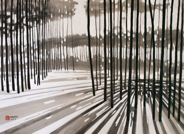 Painting for sale online - In the forest