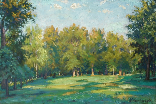 Painting for sale online - Sunny meadow