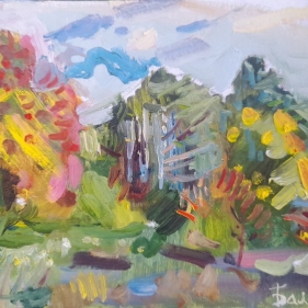 Painting for sale online - Autumn in the forest