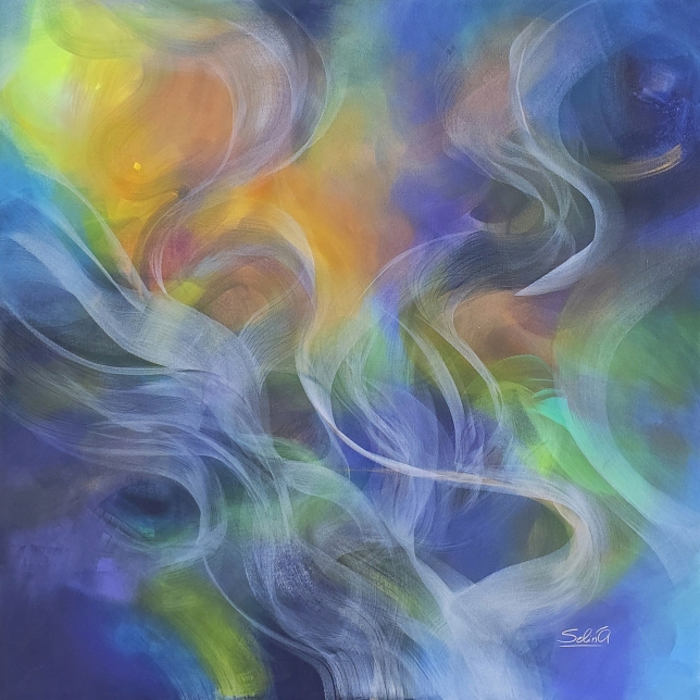 Painting for sale online - Luminous Currents