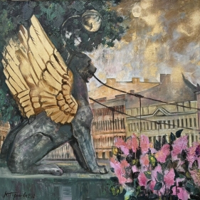 Painting for sale online - Golden Petersburg