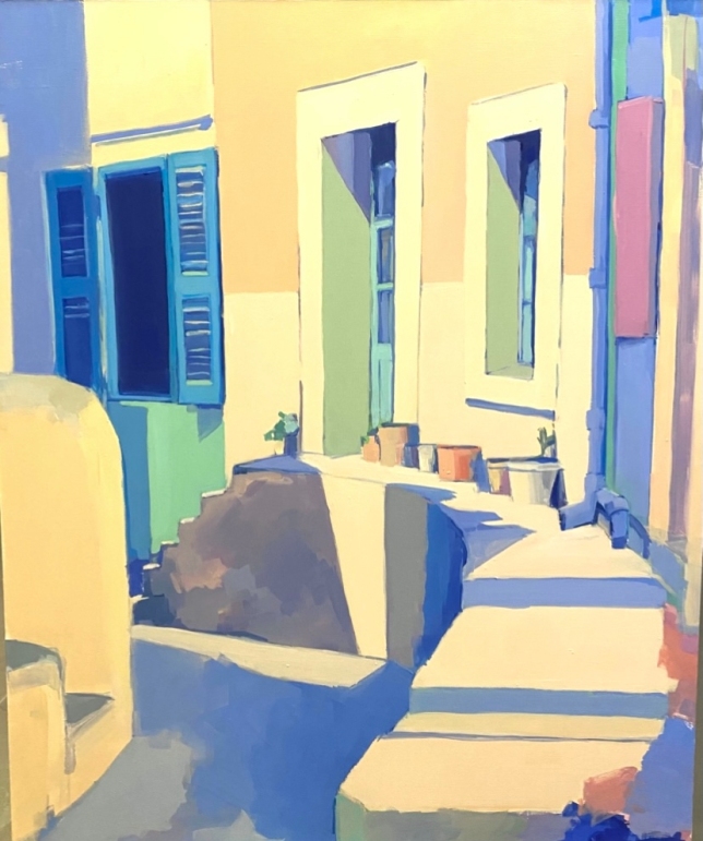 Painting for sale online - Greek Street