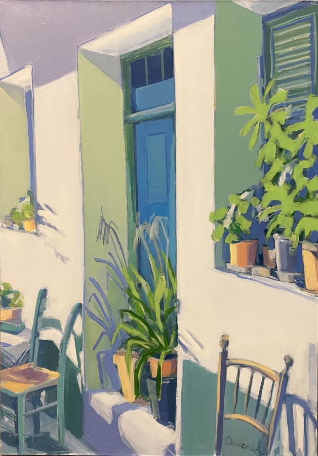 Painting for sale online - Courtyard