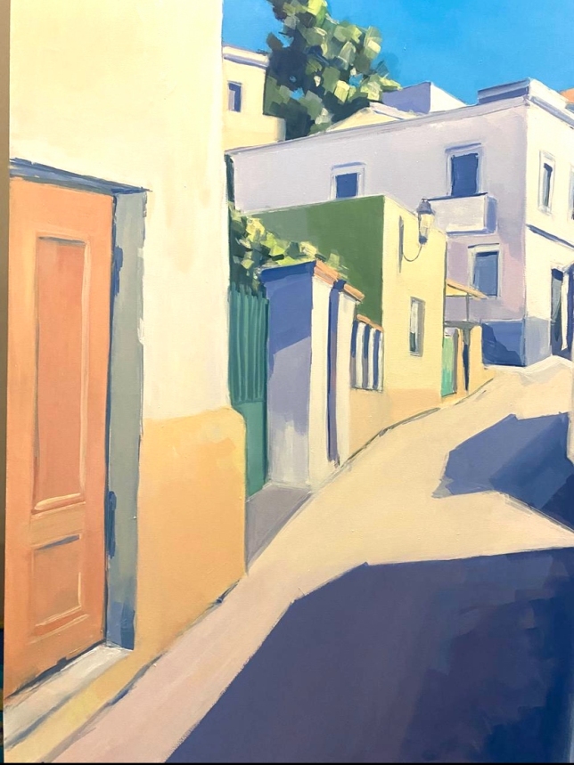 Painting for sale online - Street