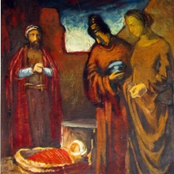 Painting for sale online - Gospel story.