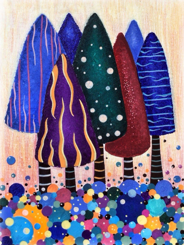 Painting for sale online - Magical Forest