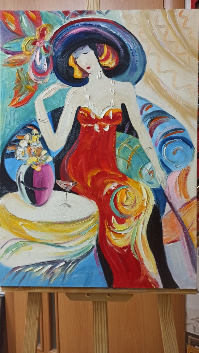 Painting for sale online - Parisian