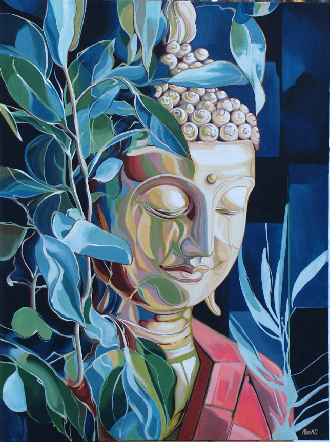 Painting for sale online - Forgotten in the epiphytes