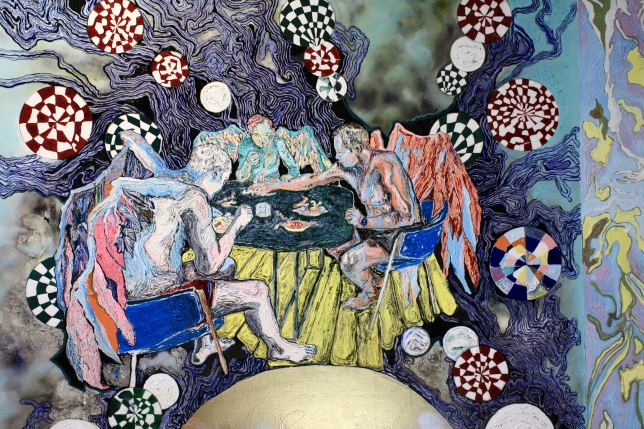 Painting for sale online - Angels Dinner