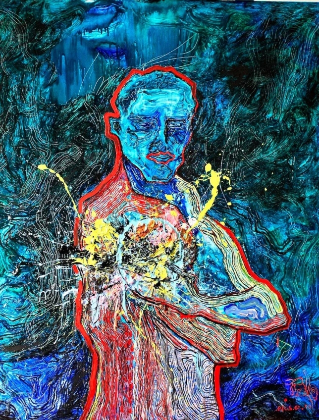 Painting for sale online - Mr Universe