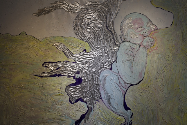 Painting for sale online - Biting Angel