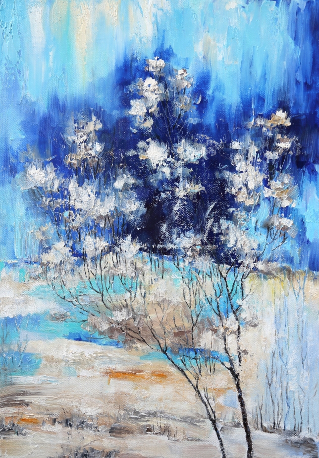 Painting for sale online - Frost 2