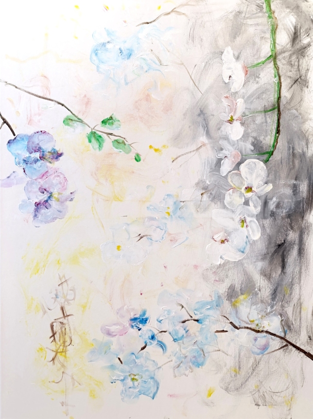Painting for sale online - Orchid purity