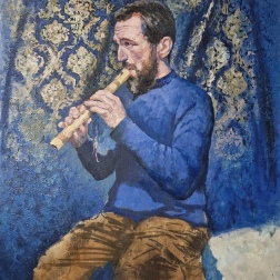 Painting for sale online - Musician