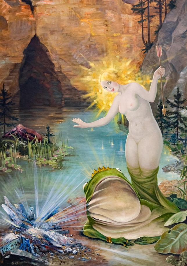 Painting for sale online - The Frog Princess