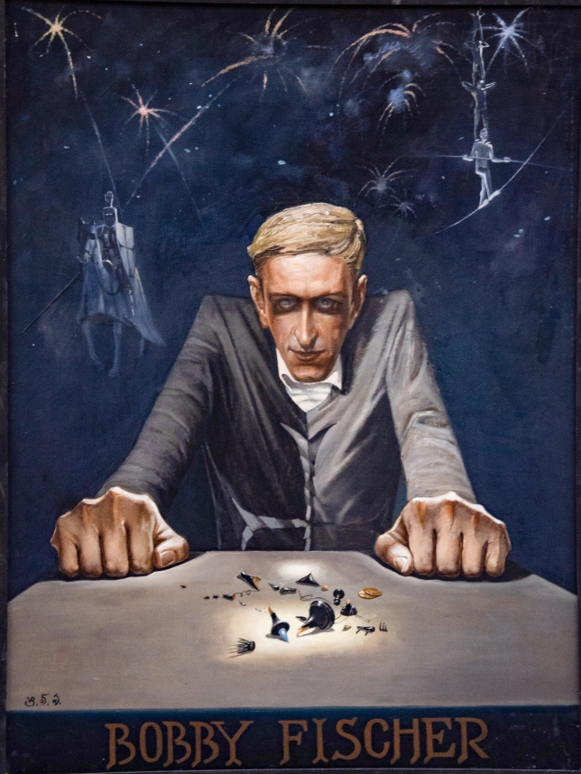 Painting for sale online - Bobby Fischer