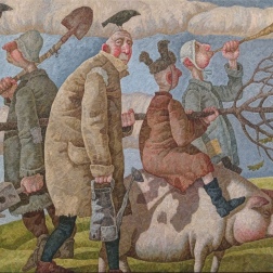 Painting for sale online - Collective unconscious
