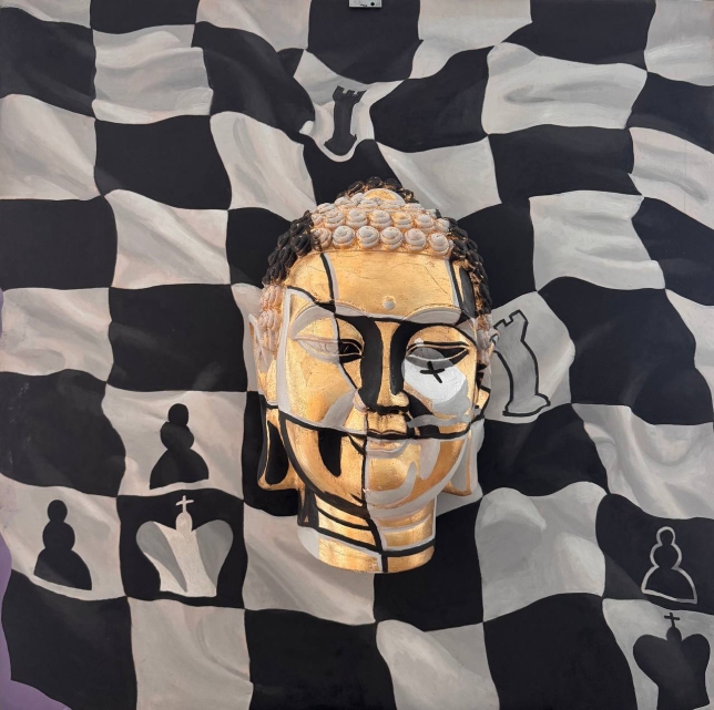 Painting for sale online - The 13th Game