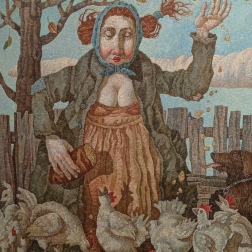 Painting for sale online - We just live and chew bread