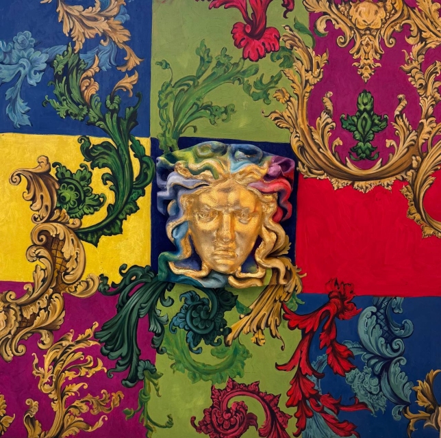 Painting for sale online - Versace Arabesque