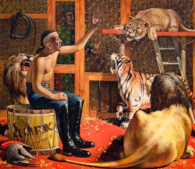 Painting for sale online - Animal trainer