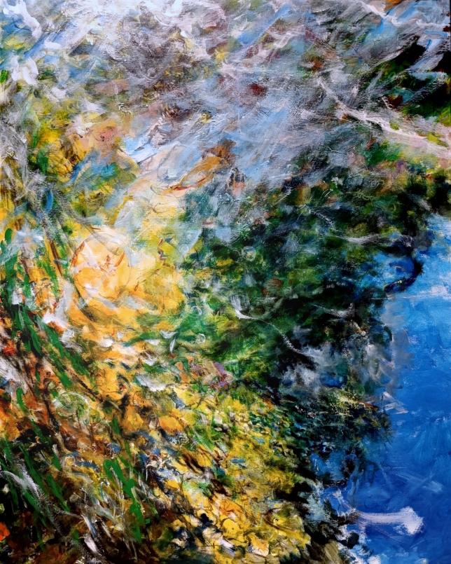 Painting for sale online - Landing No 6, In the depths of the subconscious