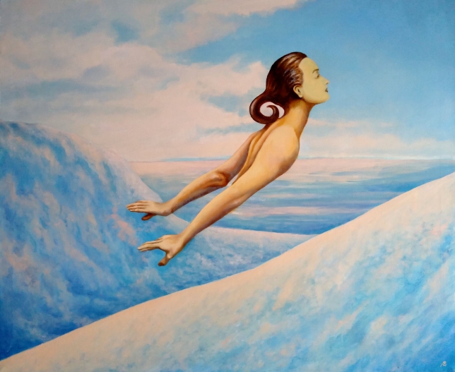 Painting for sale online - Free Flight