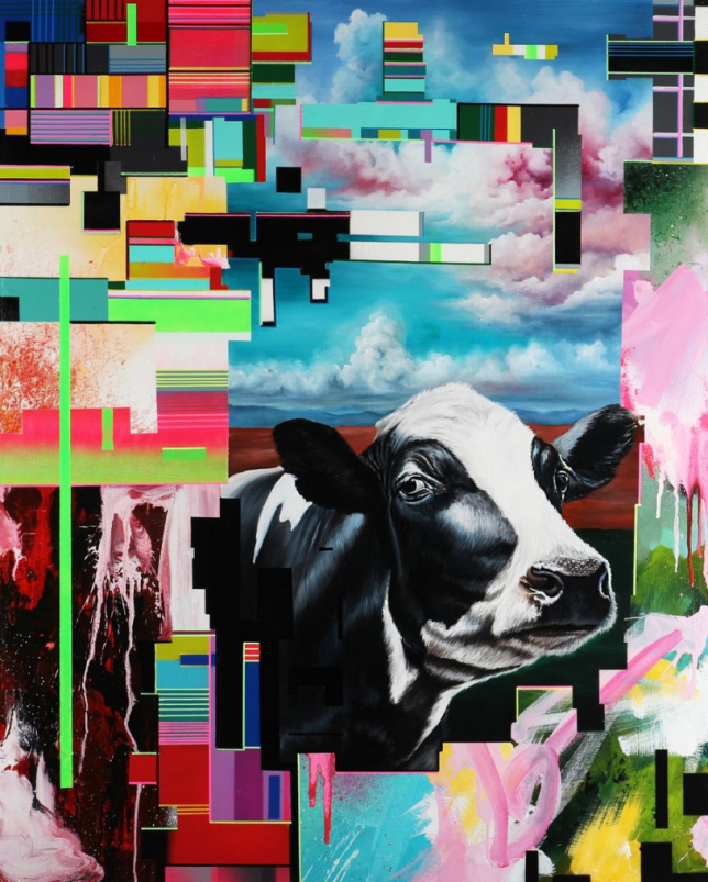 Painting for sale online - What will happen to the cow
