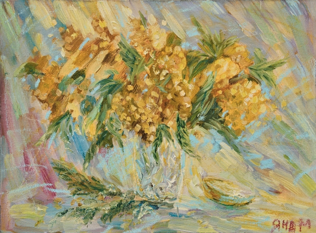 Painting for sale online - Mimosa