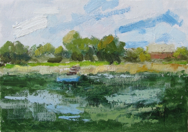 Painting for sale online - Autumn on the Beach, Two Dawns