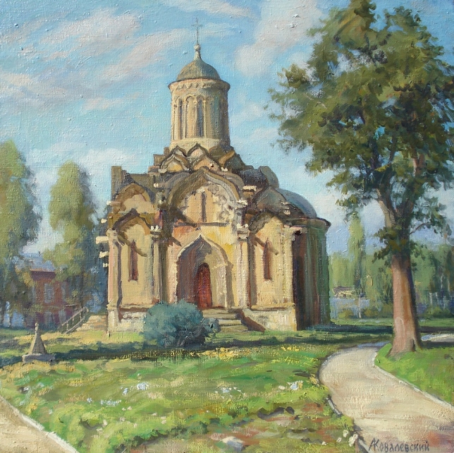Painting for sale online - Cathedral of the Andronikov Monastery of the Savior