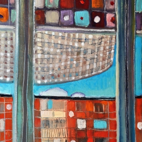 Painting for sale online - Granny square