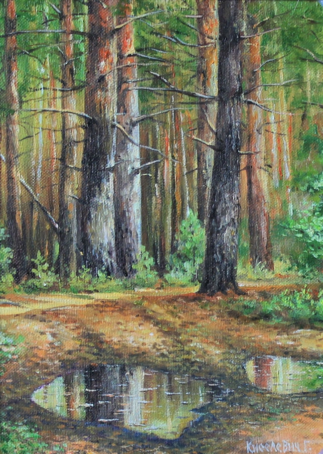 Painting for sale online - Whisper of the pine forest