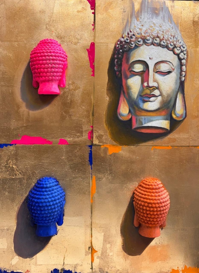 Painting for sale online - All Buddha