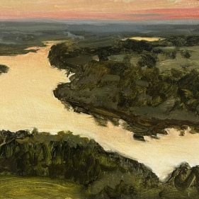 Painting for sale online - The Klyazma River