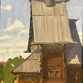 Painting for sale online - Church of St George in Yuryev-Polsky