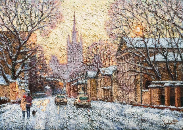 Painting for sale online - Epiphany frosts