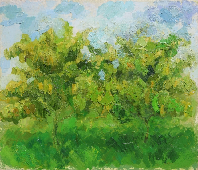 Painting for sale online - Peach Orchard
