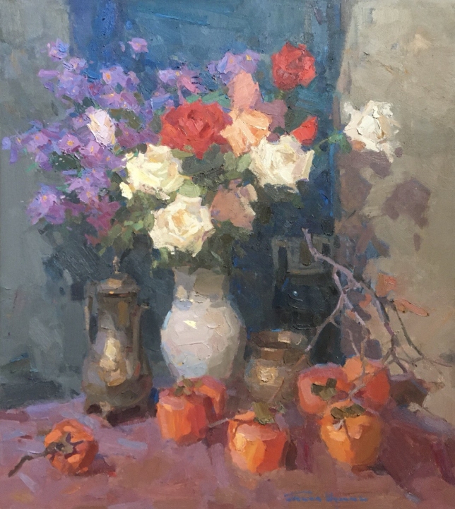 Painting for sale online - Autumn night