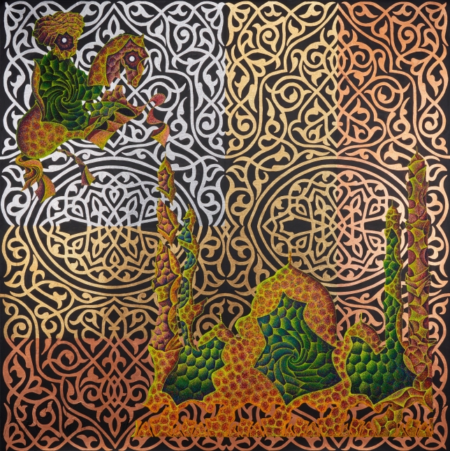 Painting for sale online - The Great Silk Road, Arab countries
