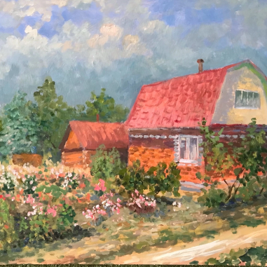 Painting for sale online - Summer house