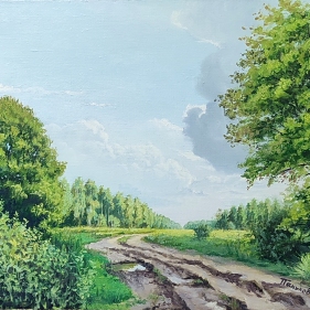 Painting for sale online - After the rain