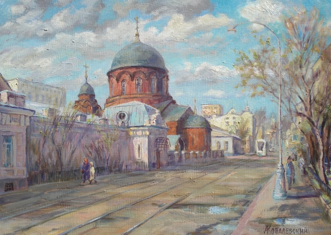 Painting for sale online - Pokrovsky Orthodox Cathedral